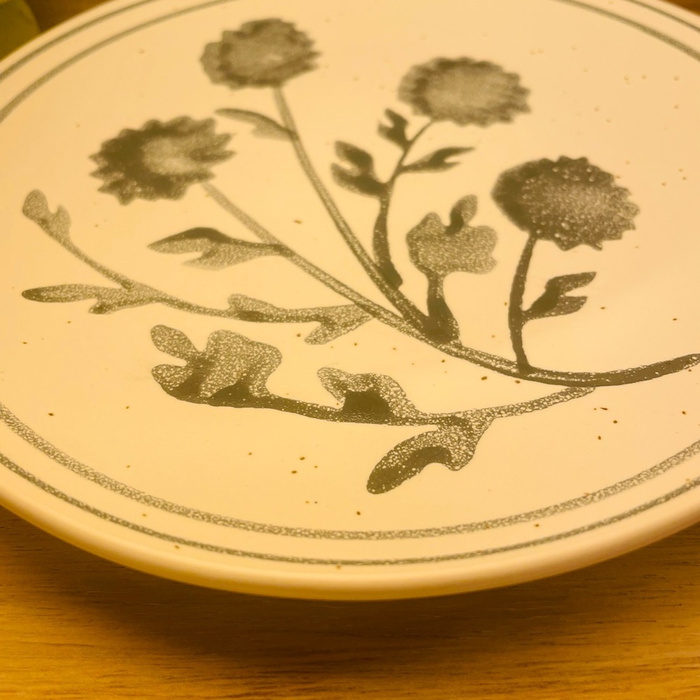 Threshold Floral Patterned Set of 4 Appetizers Plates
Black and Freckled Cream - Picture 6 of 8